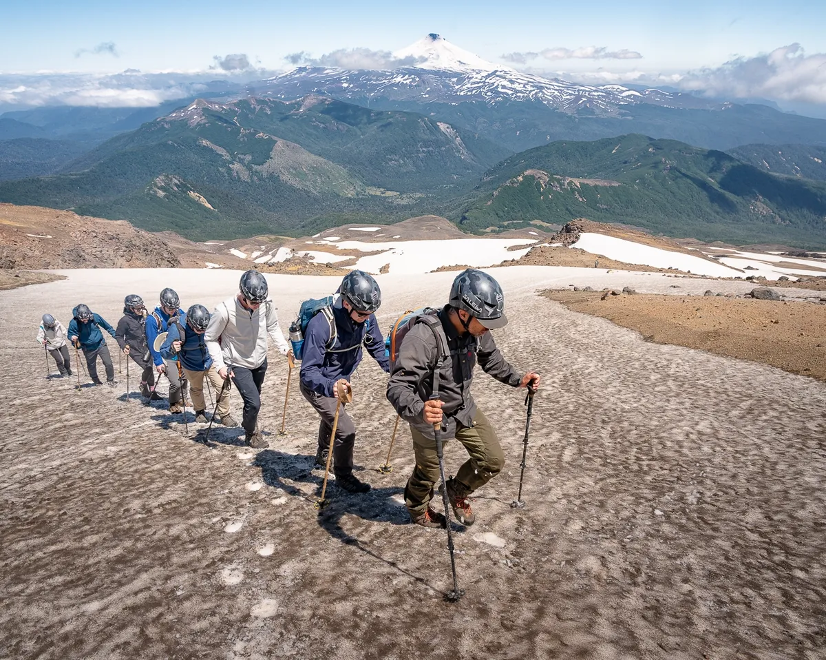 Quetrupillán Volcano Ascent