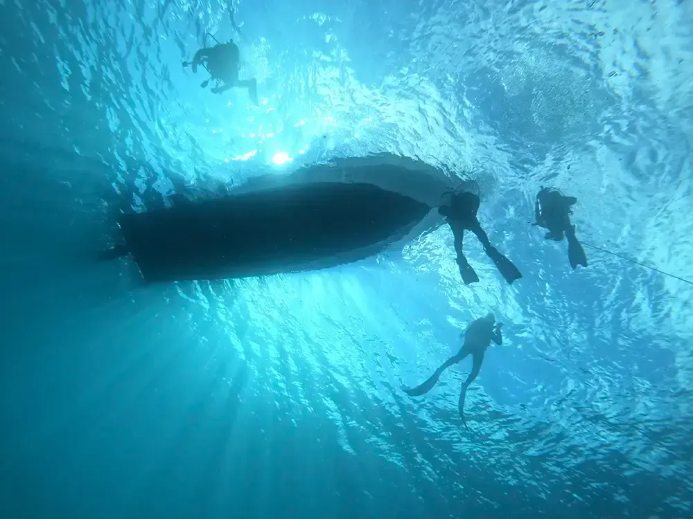 Buceo en Robinson Crusoe