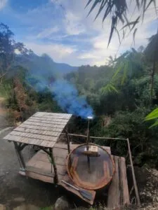 Tinaja de aguas calientes