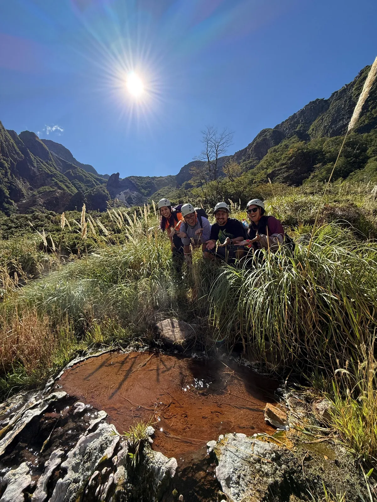 Trekking Termas y Géiser de Alpehue