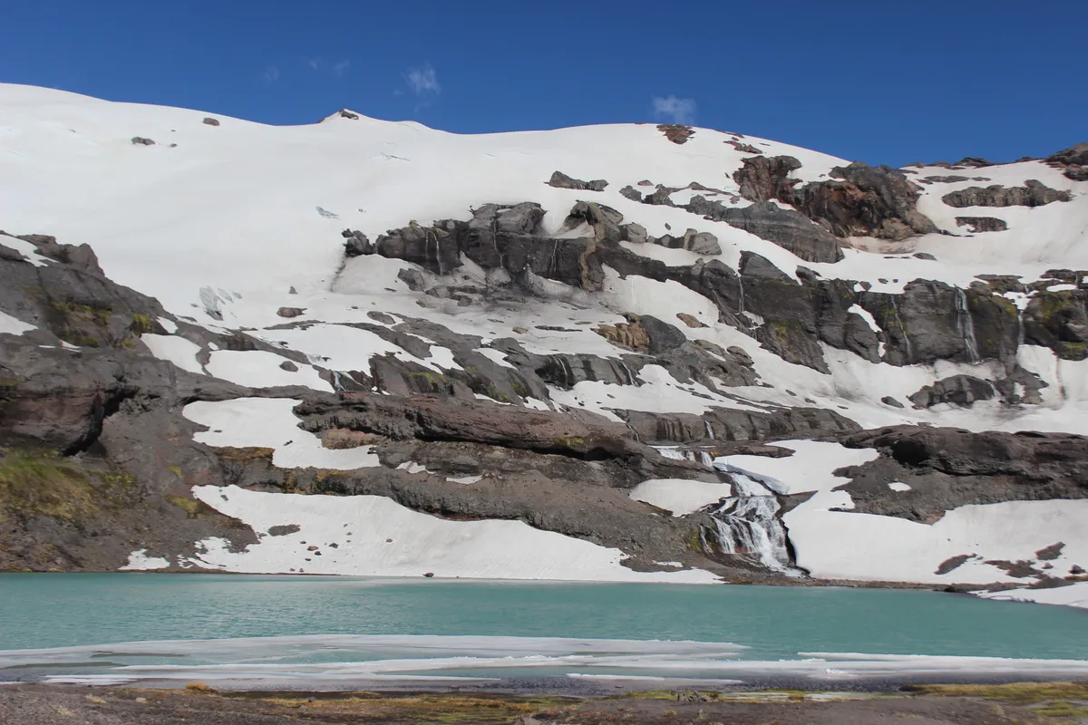 Laguna Espejo + Glaciar Sierra Nevada