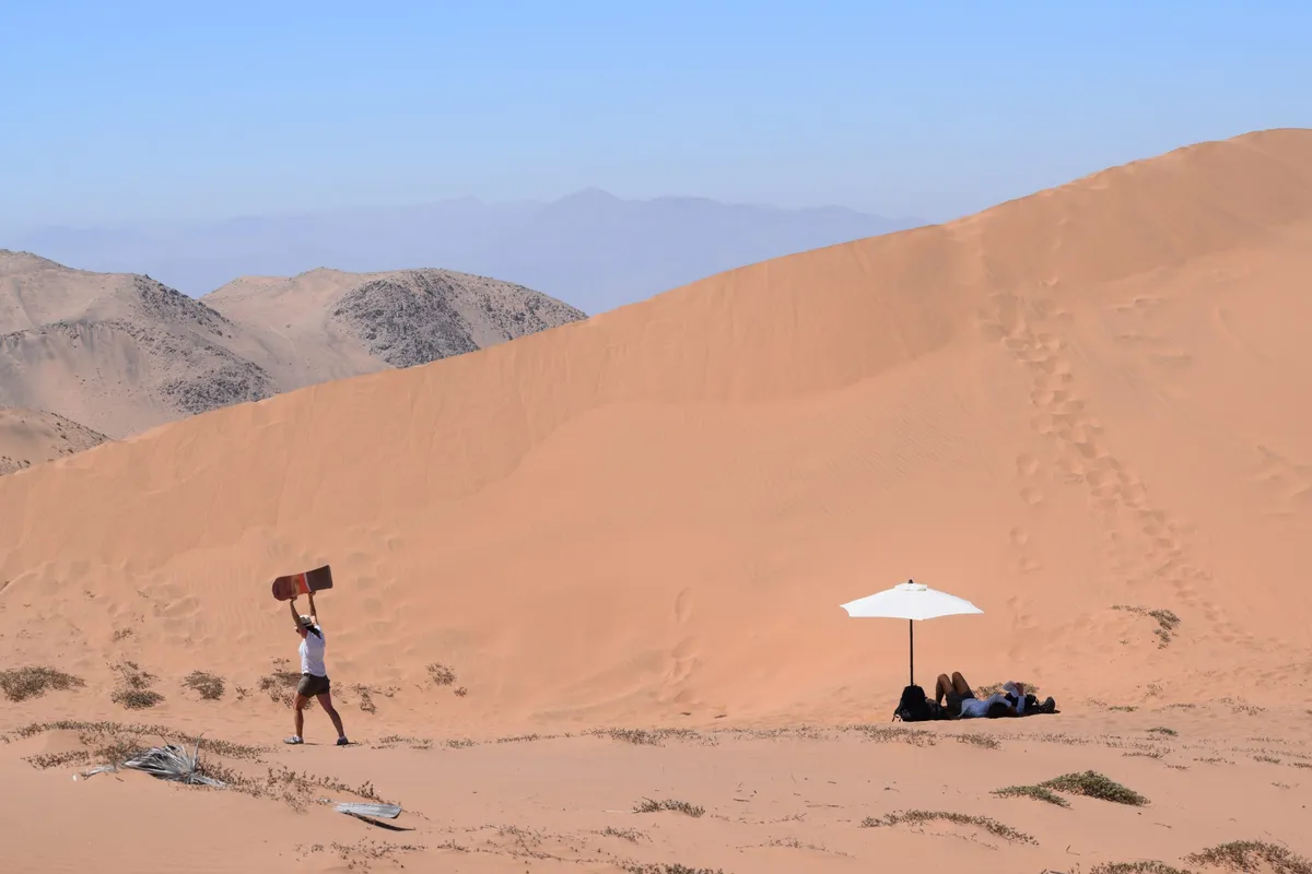 Sandboard en Atacama