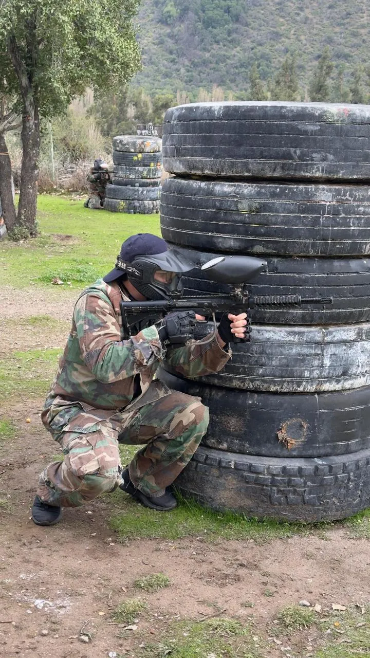 Paintball en Cajón del Maipo – Actividad outdoor y diversión cerca de Santiago
