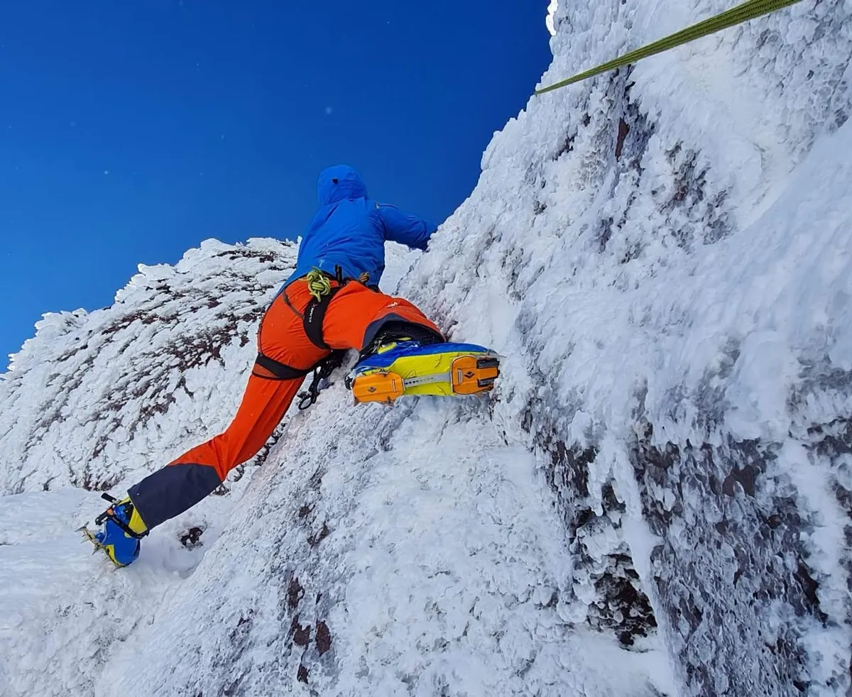 Ice Climbing Voipir Glacier