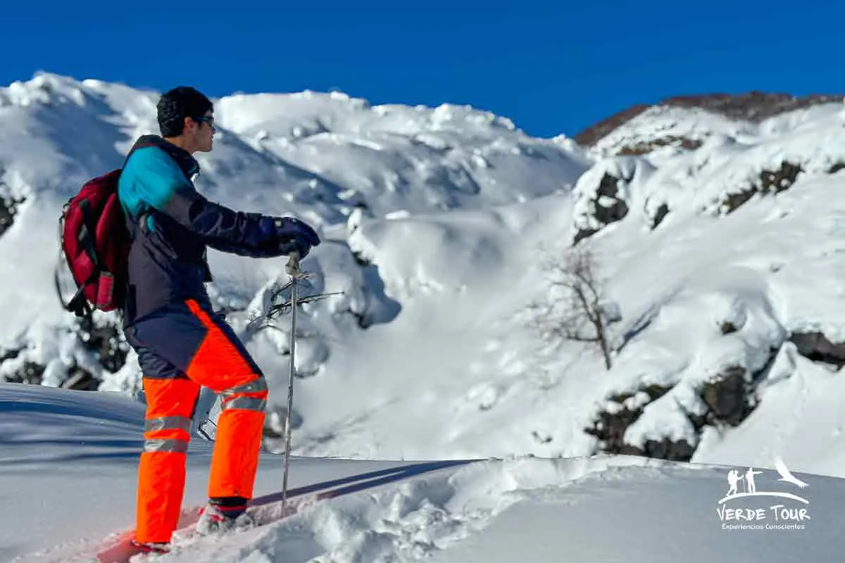 Valle Shangri-la con Raquetas de Nieve