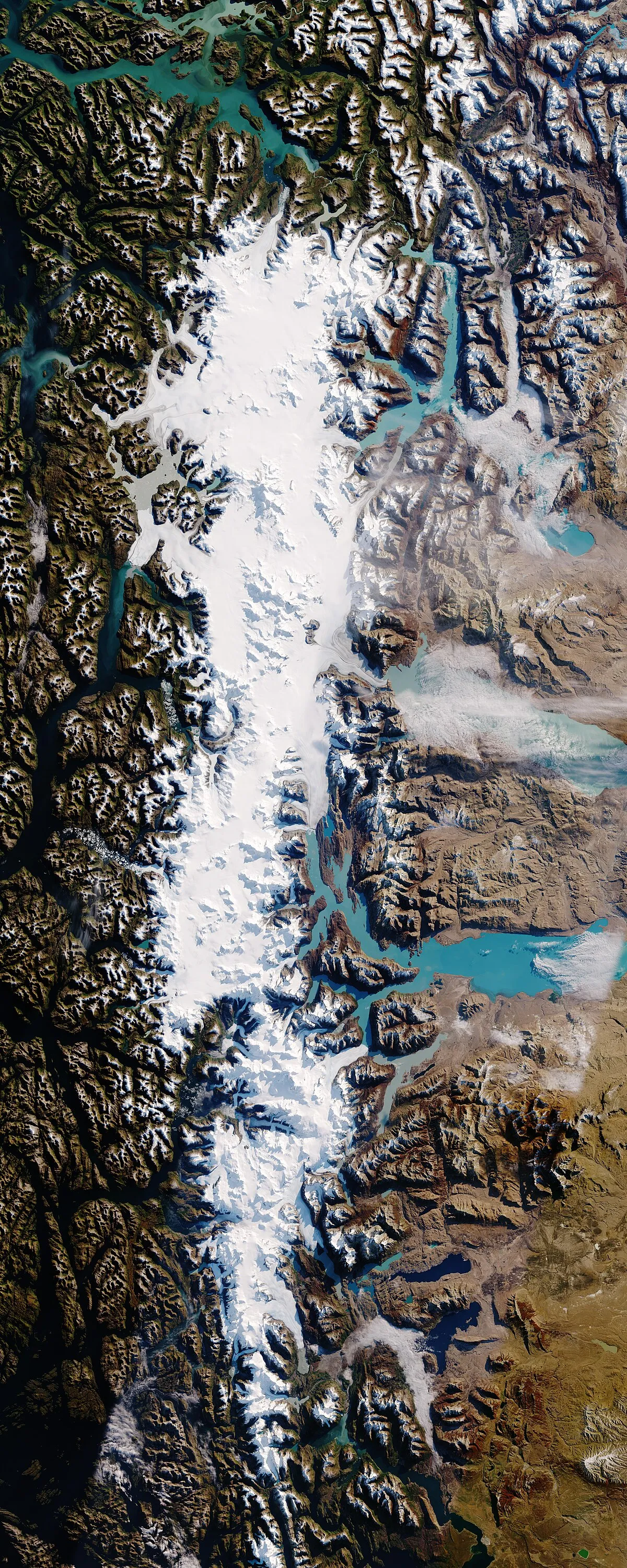 Campo de hielo patagónico sur