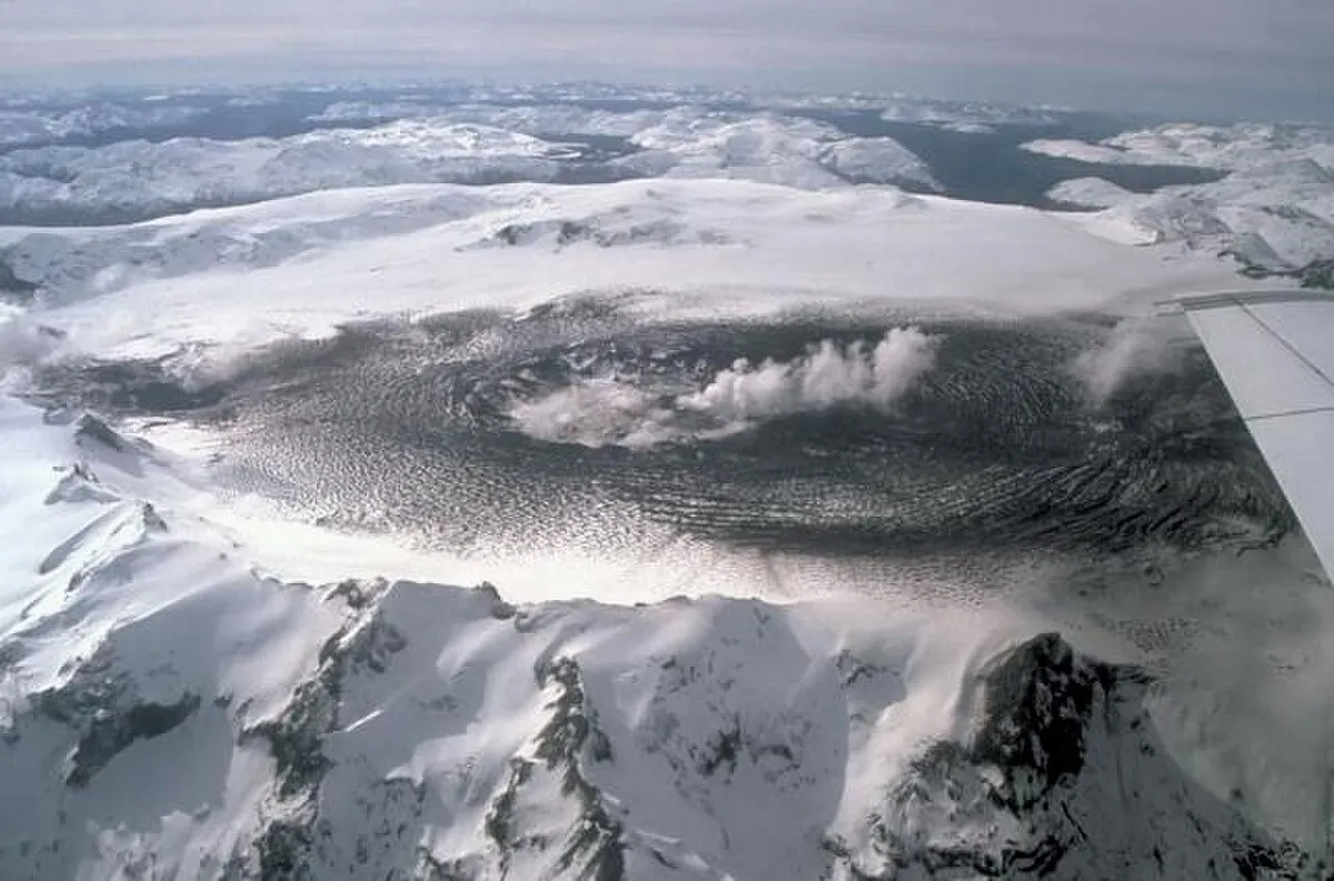 Erupción del volcán Hudson de 1991